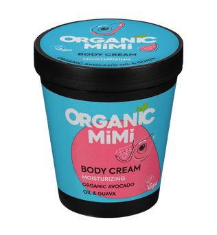 Organic Mimi, Body Cream Moisturizing Avocado & Guava, 200 ml
