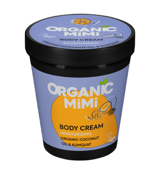 Organic Mimi, Body Cream Moisturizing Coconut & Kumquat, 200 ml
