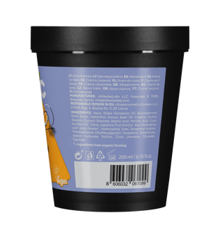 Organic Mimi, Body Cream Moisturizing Coconut & Kumquat, 200 ml