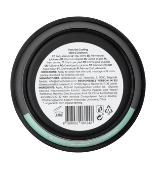 Organic Mimi, Foot Gel Cooling Mint & Chestnut, 50 ml