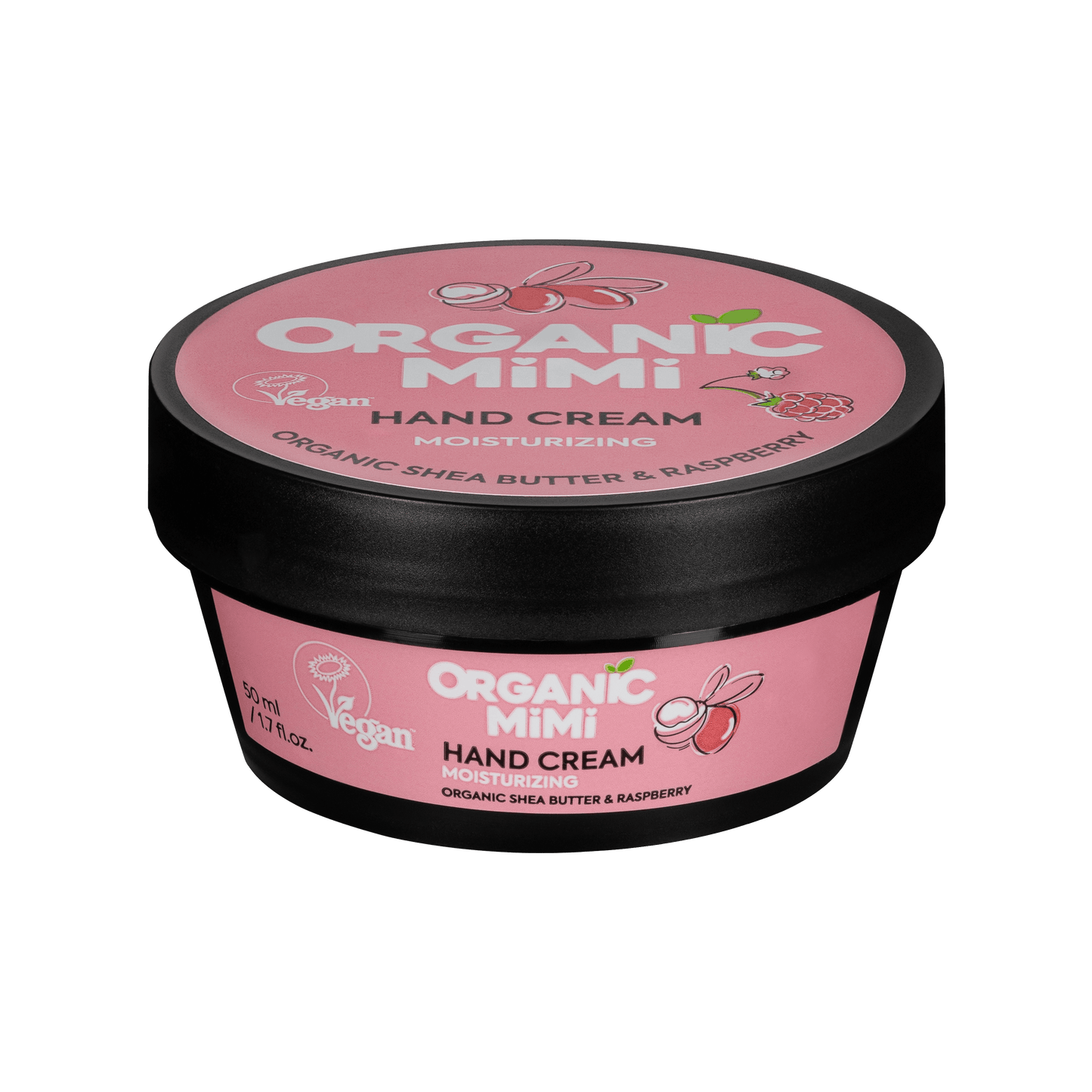 Organic Mimi, Hand Cream Moisturizing Shea & Raspberry, 50 ml