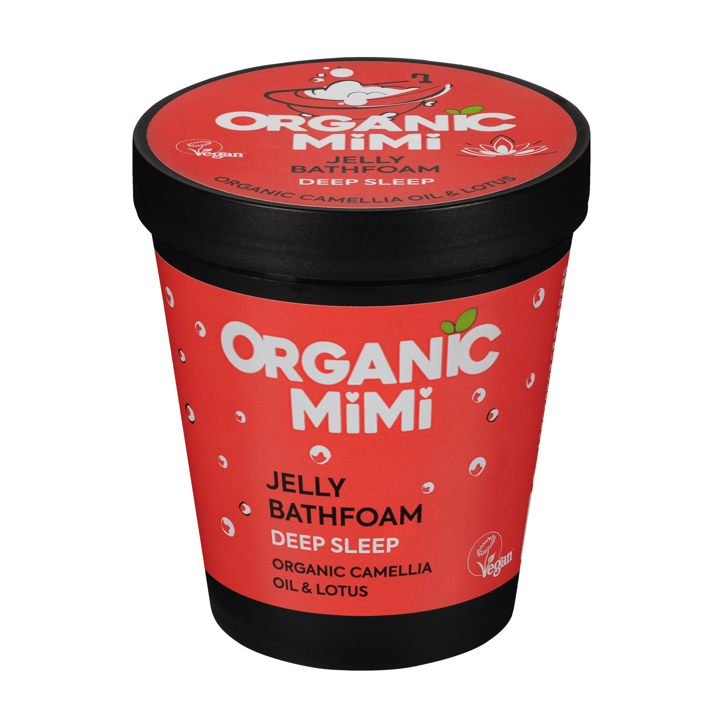 Organic Mimi, Jelly Bathfoam Deep Sleep Camellia & Lotus, 200 ml