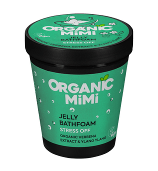 Organic Mimi, Jelly Bathfoam Stress Off Verbena & Ylang Ylang, 200 ml