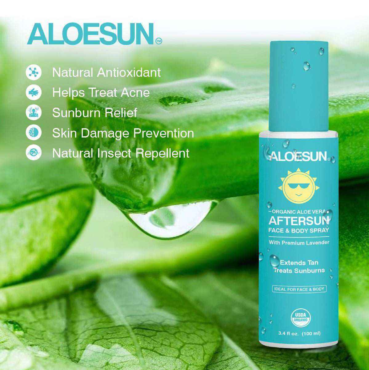 ALOESUN AFTERSUN SPRAY - Expressly Marketplace