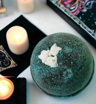 Bath Bomb | Evolve Botanica | Haunted (Seasonal>Halloween) - Expressly Marketplace