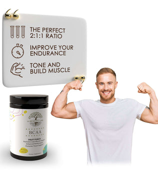 Natural BCAA by A Quality Life - Fruit Punch - Expressly Marketplace