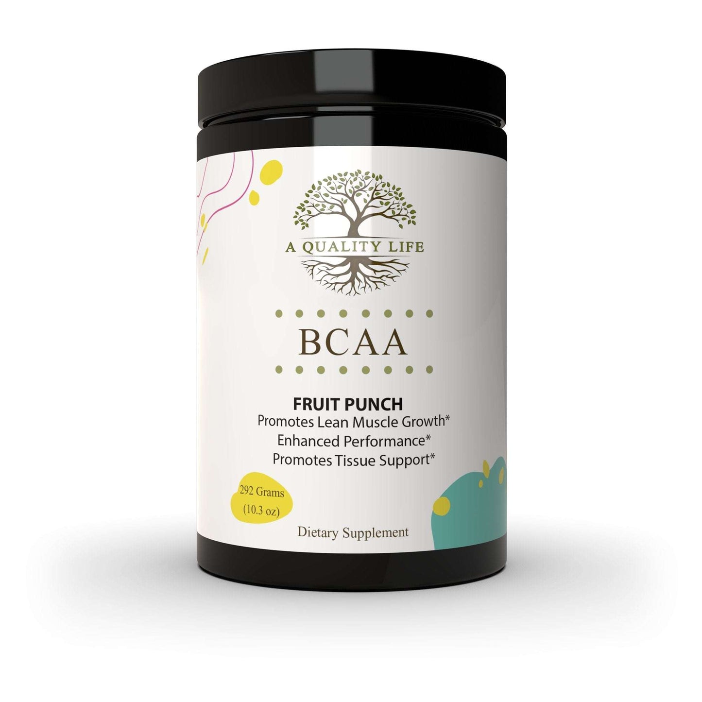 Natural BCAA by A Quality Life - Fruit Punch - Expressly Marketplace