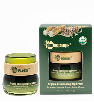 Certified Organic Rejuvenating Day Cream burdock Root|Detoxify |brighten|
