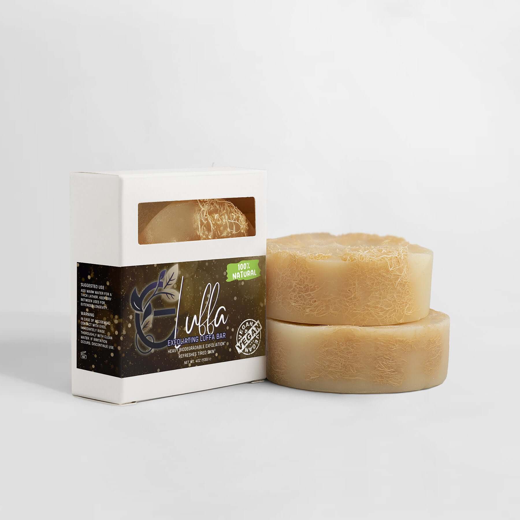 Expressly - Exfoliating Luffa Bar - Expressly