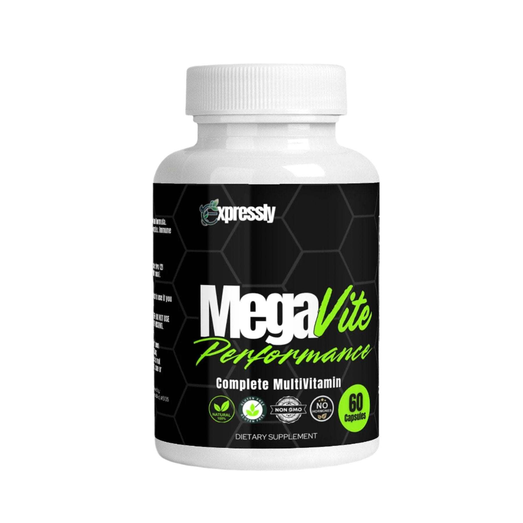 Expressly MegaVite Performance - All Natural Multivitamin - Expressly