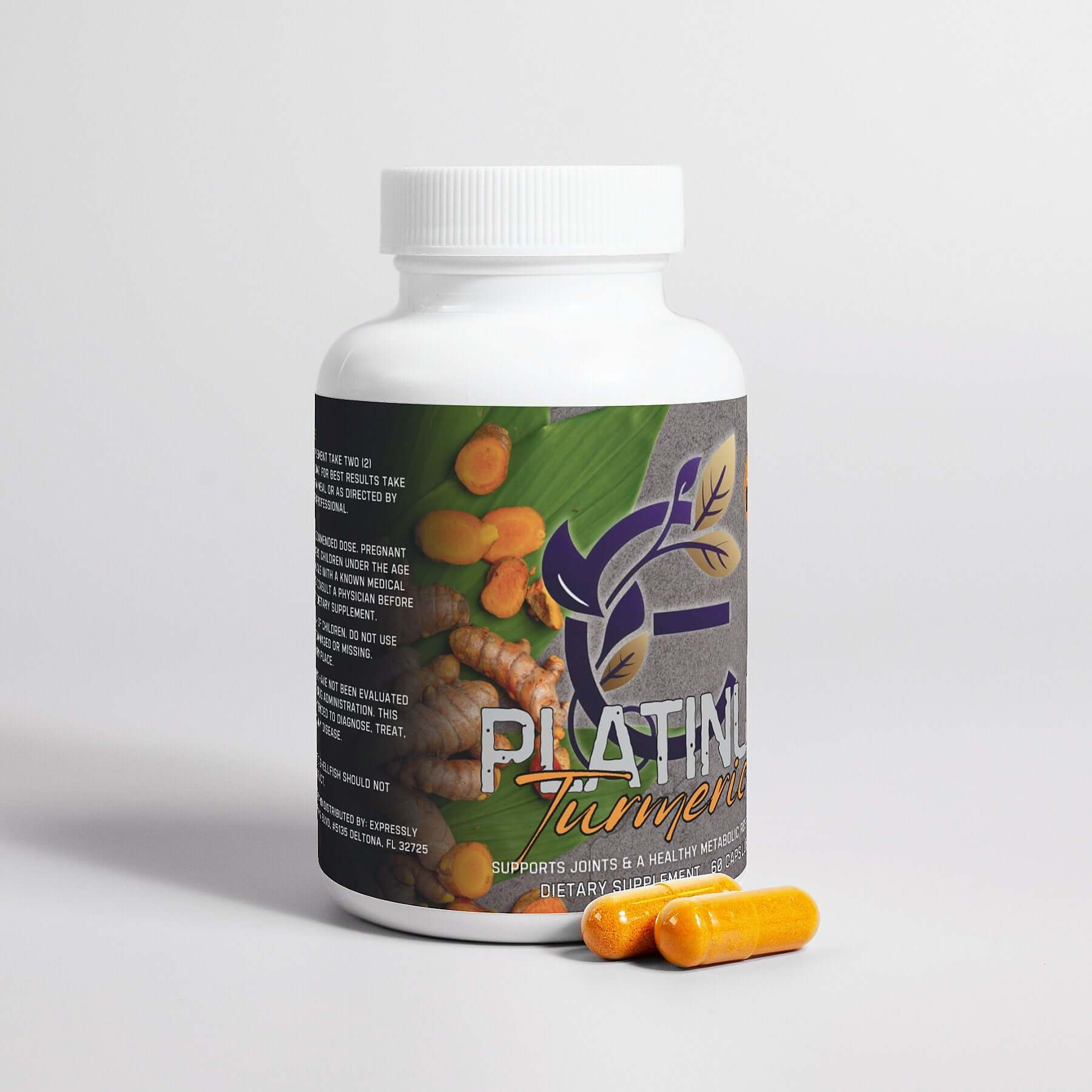 All Natural Platinum Turmeric Supplement - Expressly