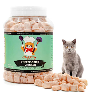 Freeze Dried Cat Treats Chicken (1.75oz-3.5oz) - Expressly Marketplace
