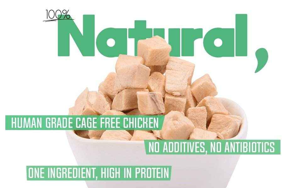 Freeze Dried Cat Treats Chicken (1.75oz-3.5oz) - Expressly Marketplace