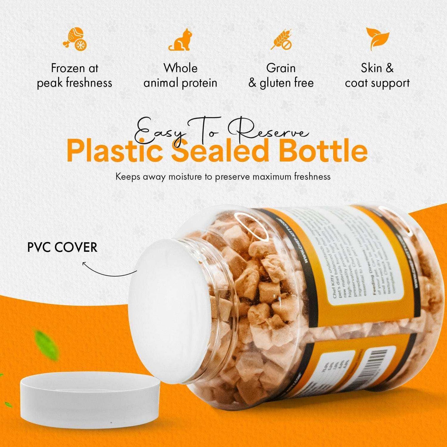 Freeze Dried Cat Treats Salmon (1.75oz-3.5oz) - Expressly Marketplace