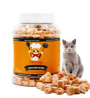 Freeze Dried Cat Treats Salmon (1.75oz-3.5oz) - Expressly Marketplace