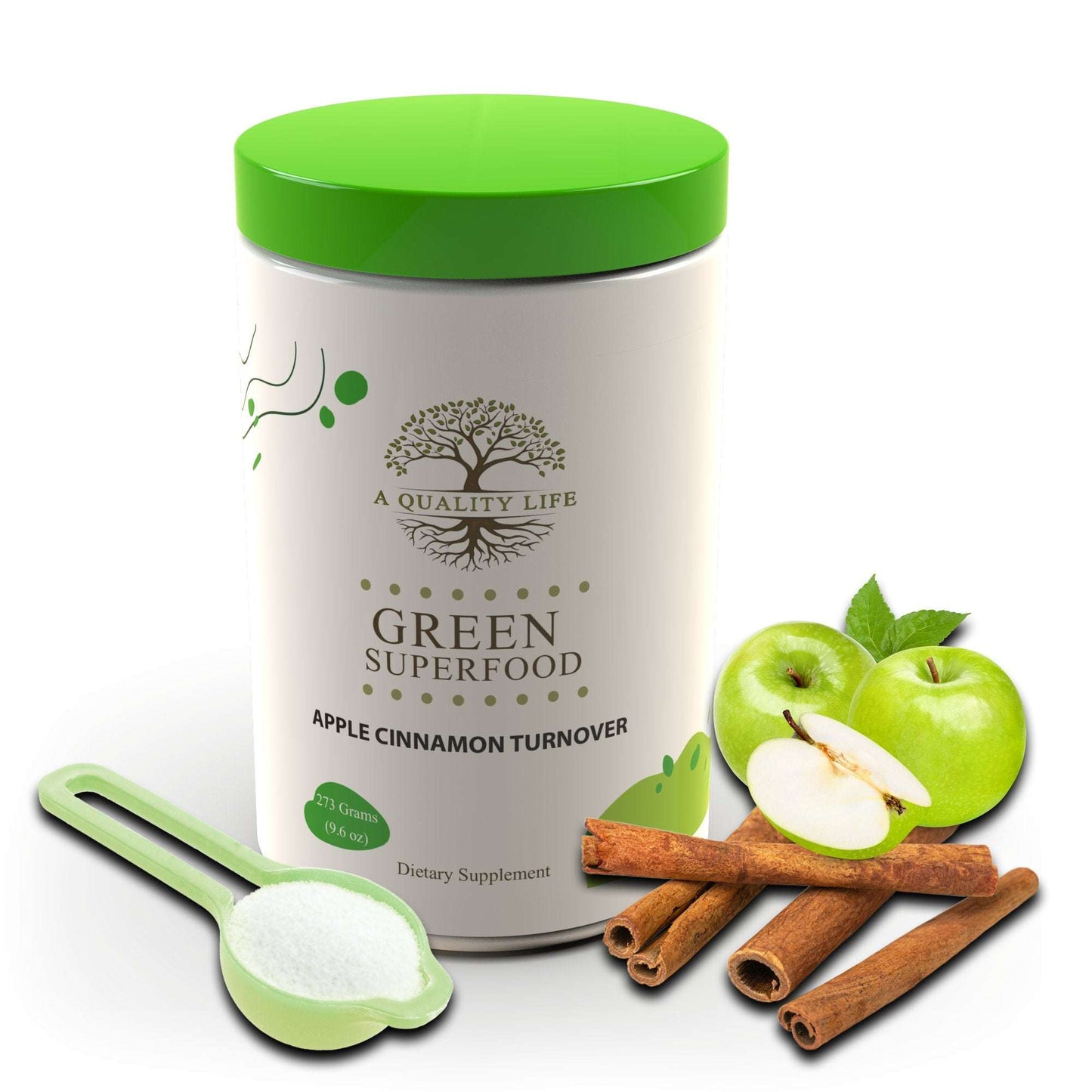 Green Superfood - Apple Cinnamon Turnover - Expressly Marketplace
