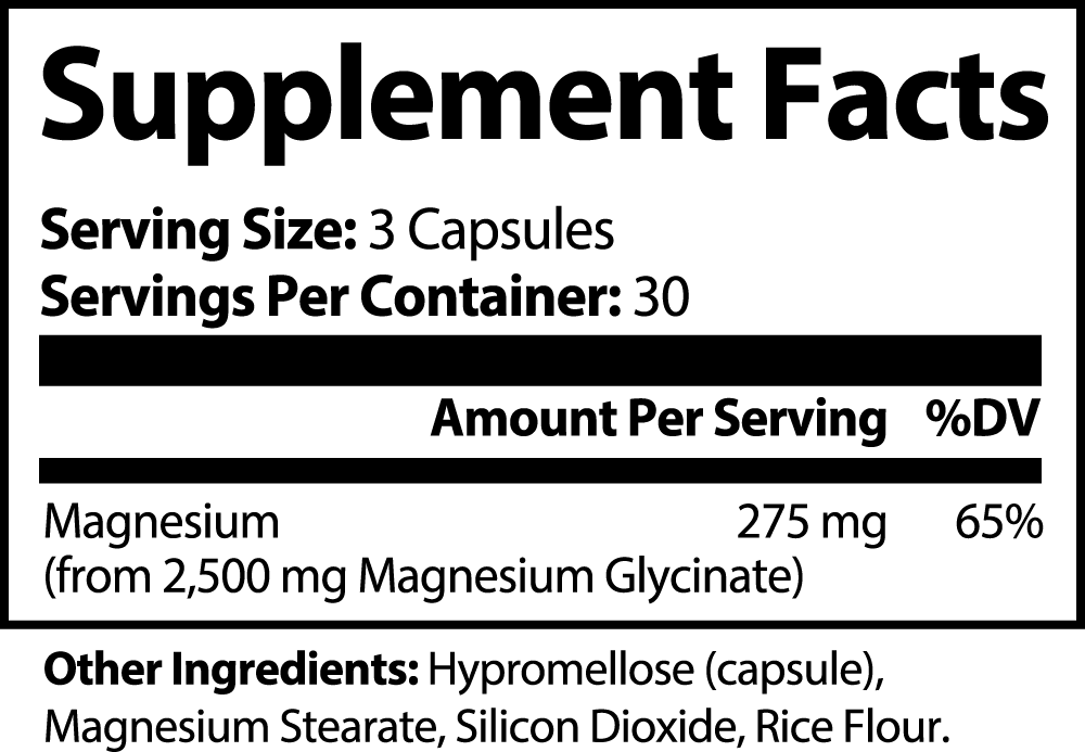 Magnesium Glycinate A Natural Supplement by Expressly