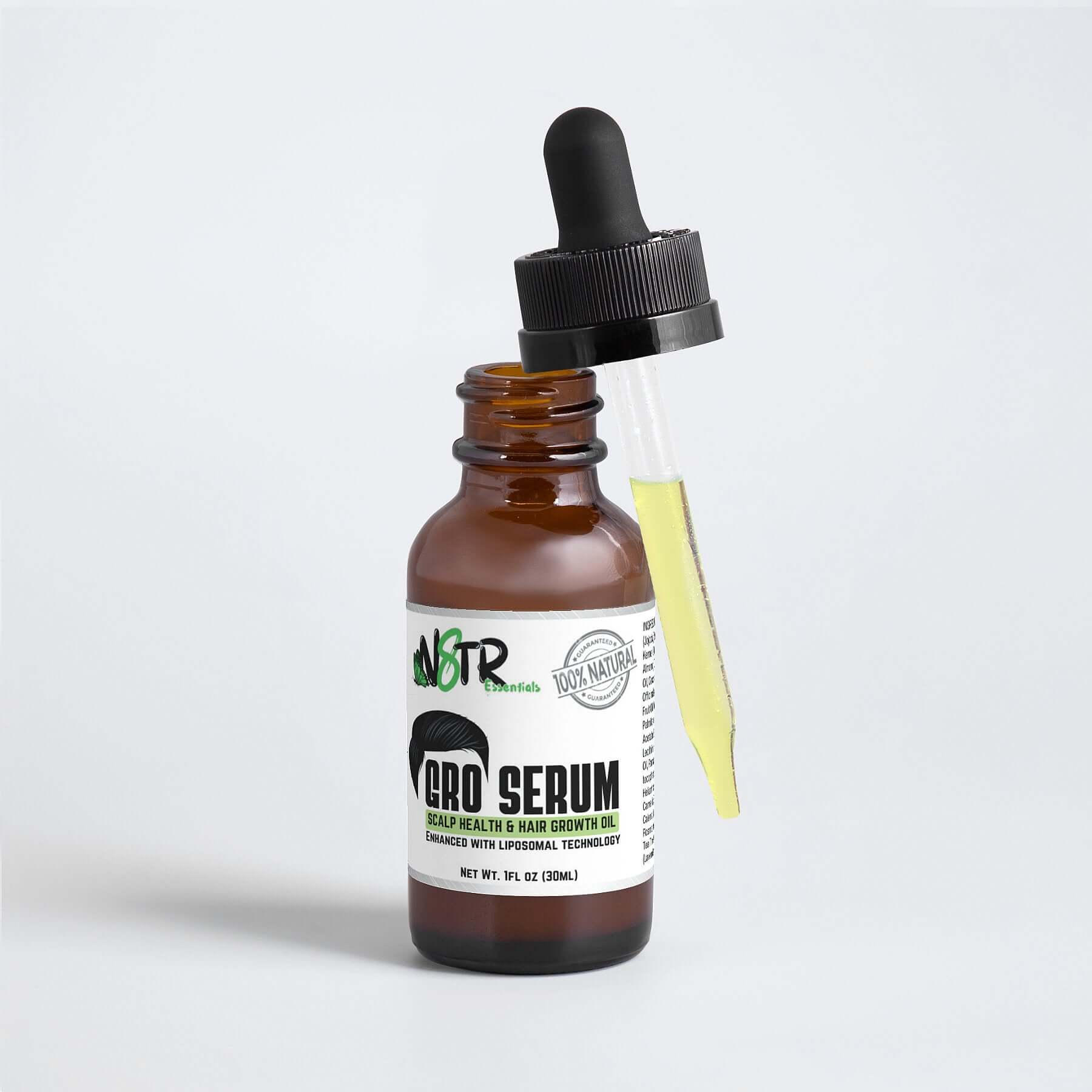 Hair Growth and Health Oil N8tr Essentials® - All Natural 