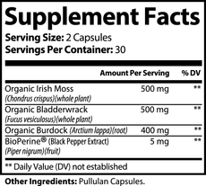 Organic Sea Moss Supplement