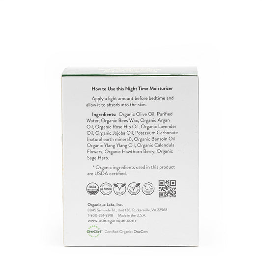 Certified Organic Rejuvenating Night cream calendula Hydrate Anti-aging Repair |Calendula flower