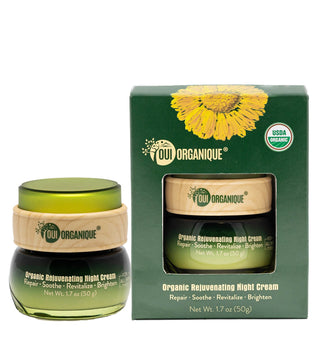 Certified Organic Rejuvenating Night cream calendula Hydrate Anti-aging Repair |Calendula flower