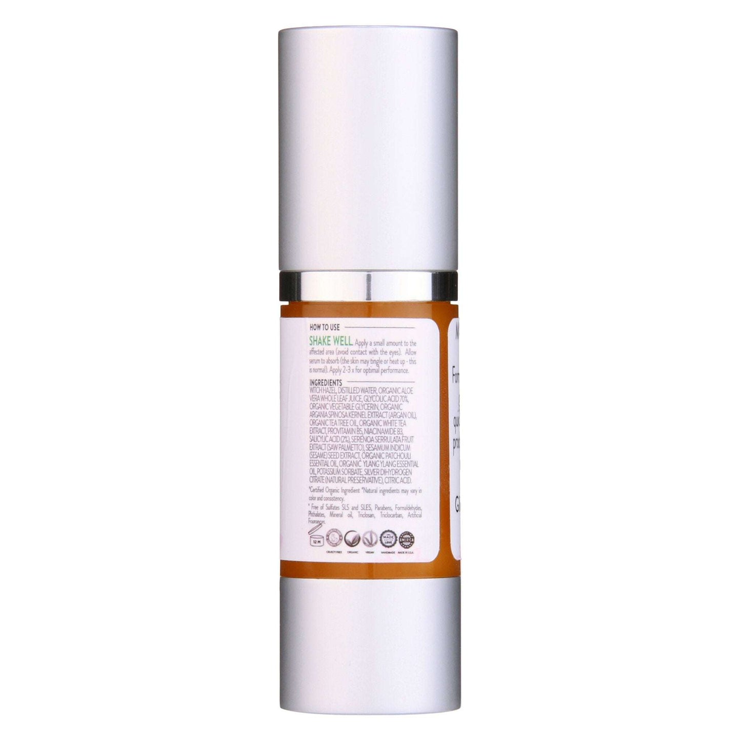 Organic Clear Skin Acne Serum - Oil Regulation Serum - Expressly Marketplace