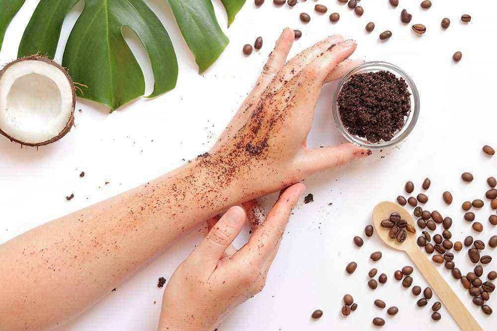Organic Coffee Body Scrub with Dead Sea Salt & Shea Butter