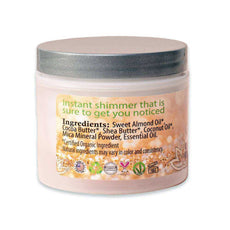 Organic Shimmering Body Butter Whipped To Perfection - Expressly