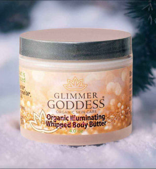 Organic Shimmering Body Butter Whipped To Perfection