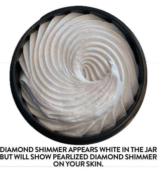 Organic Shimmering Whipped Body Butter 2 oz. Travel Size - Expressly Marketplace