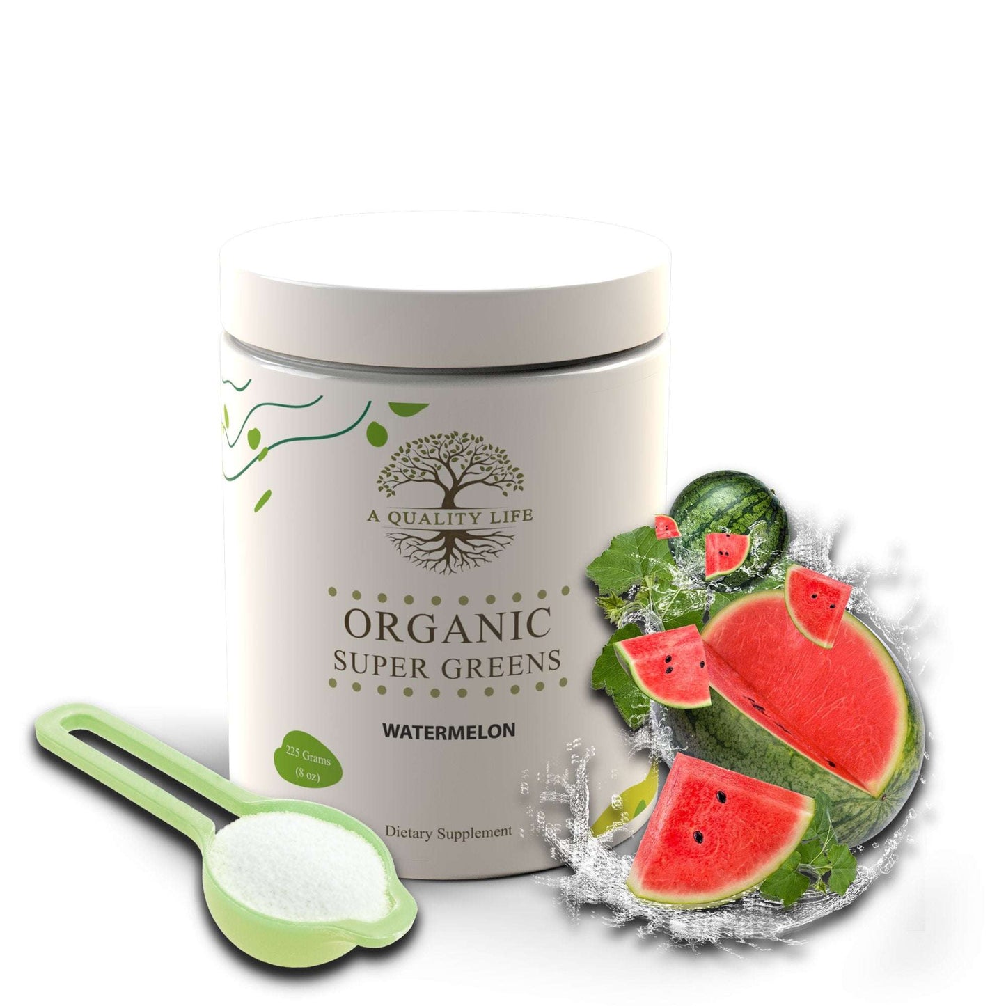 Organic Super Greens - Watermelon - Expressly Marketplace