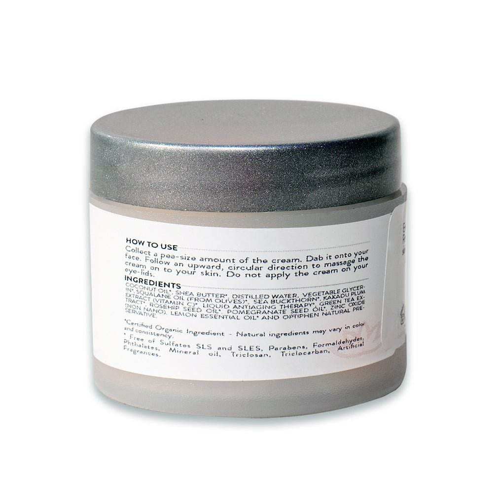 Organic Vitamin C Face Cream SPF 30 - Brightens and Tightens Skin - Expressly Marketplace