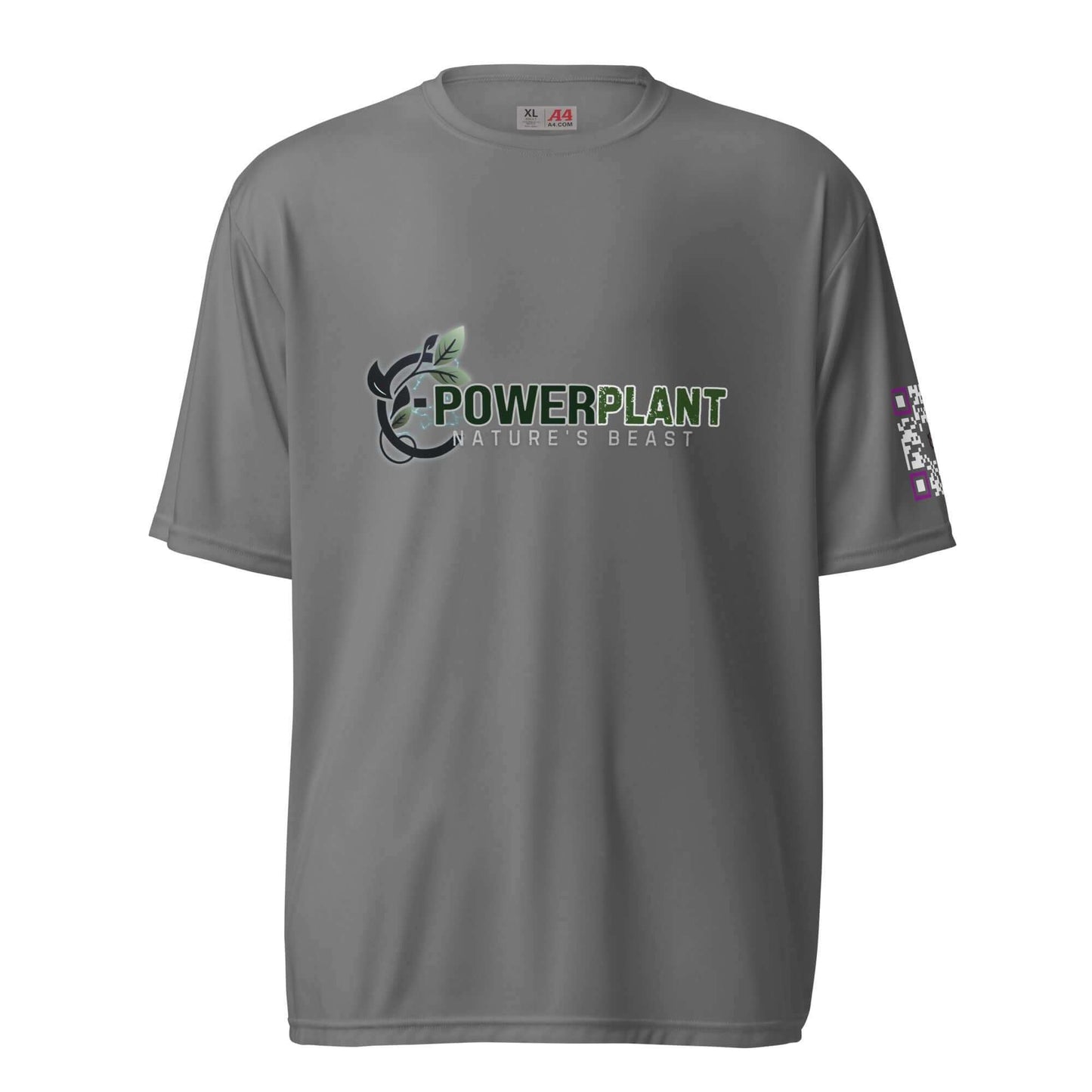 Power Plant Performance Technology Crew Neck T-Shirt - Expressly Marketplace