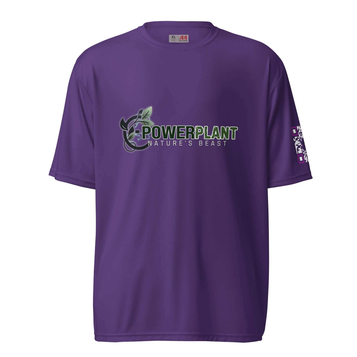 Power Plant Performance Technology Crew Neck T-Shirt - Expressly Marketplace