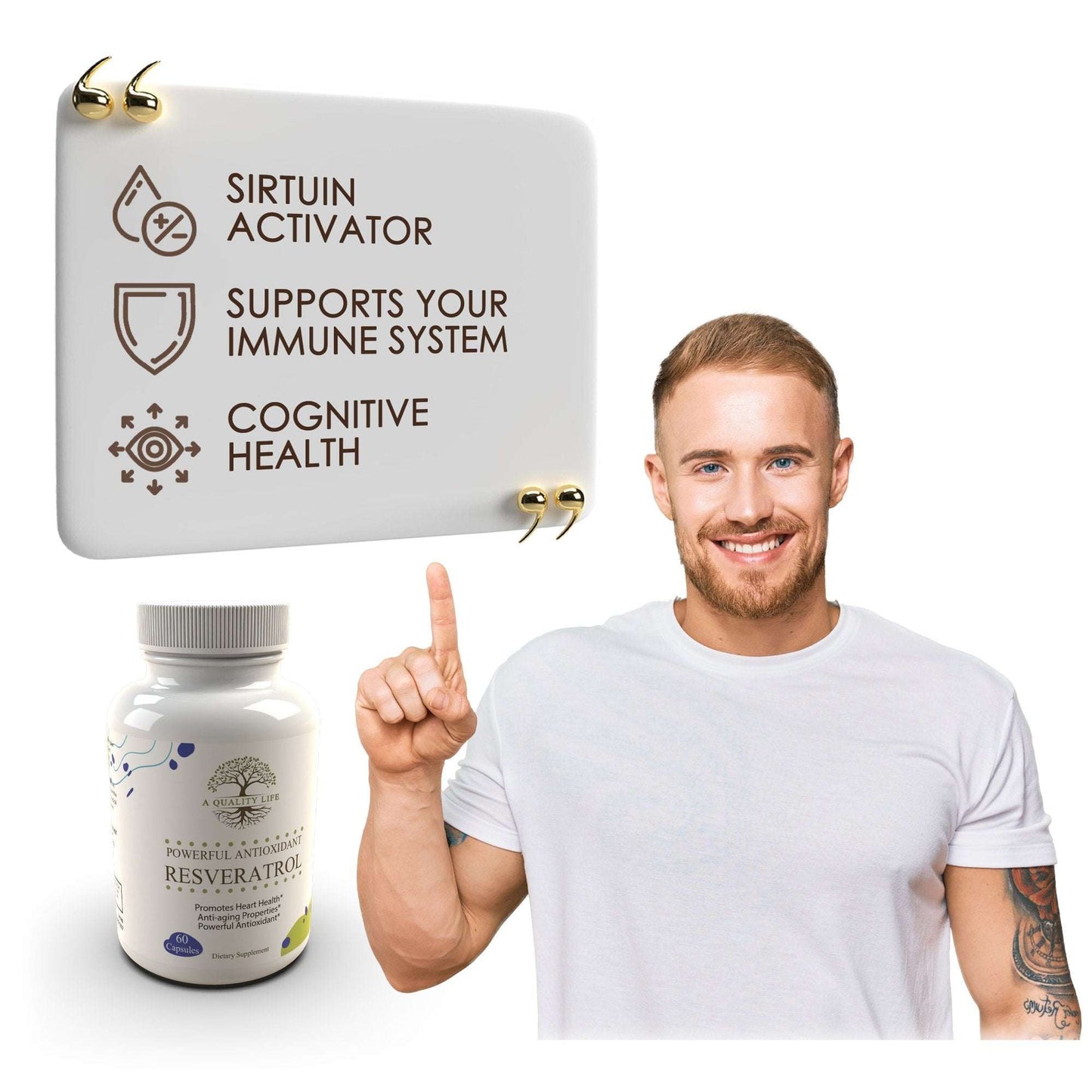 Powerful Antioxidant - Resveratrol - Expressly Marketplace
