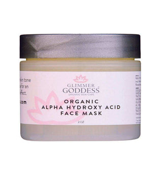Renewing Organic Face Mask For Glowing Skin - Alpha Hydroxy Acid - Expressly Marketplace