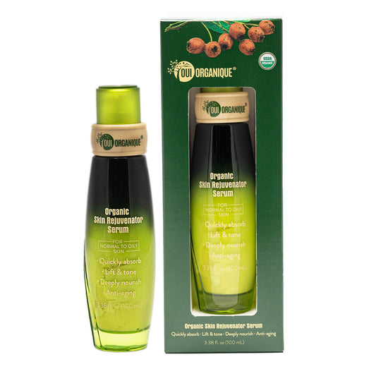 Certified Organic Skin Rejuvenator Serum intensive Antioxidant natural sunscreen alternative/Botanical retinol