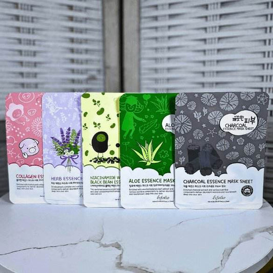 Sheet Mask Variety Pack | Esfolio | Euphoria Essence - Expressly