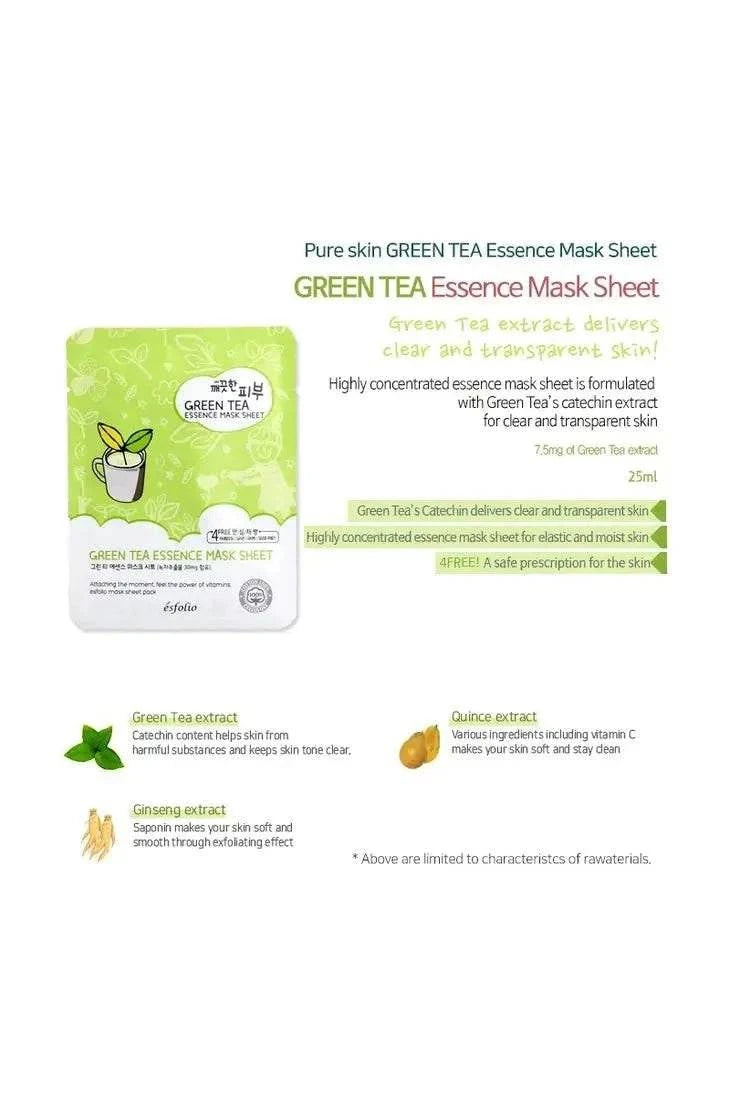 Sheet Mask Variety Pack | Esfolio | Nature's Glow Essence - Expressly