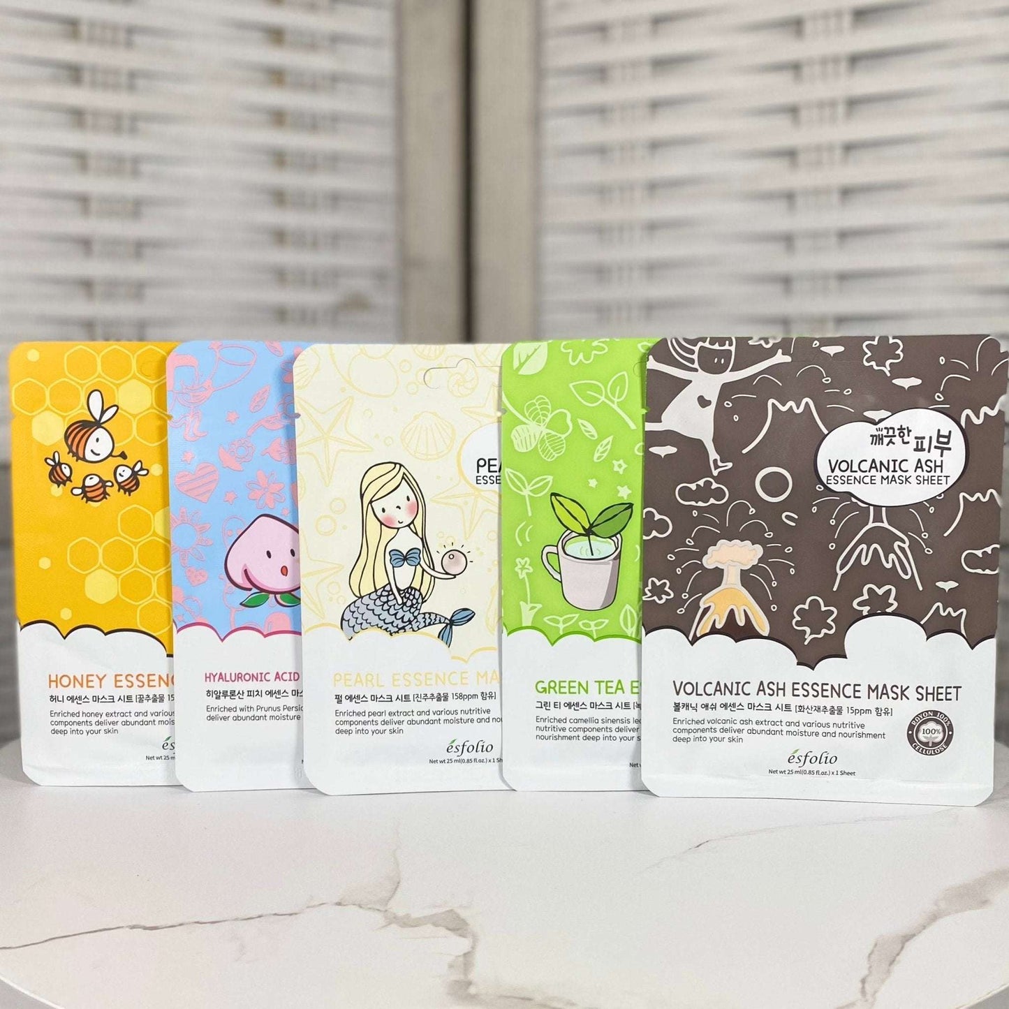 Sheet Mask Variety Pack | Esfolio | Nature's Glow Essence - Expressly Marketplace
