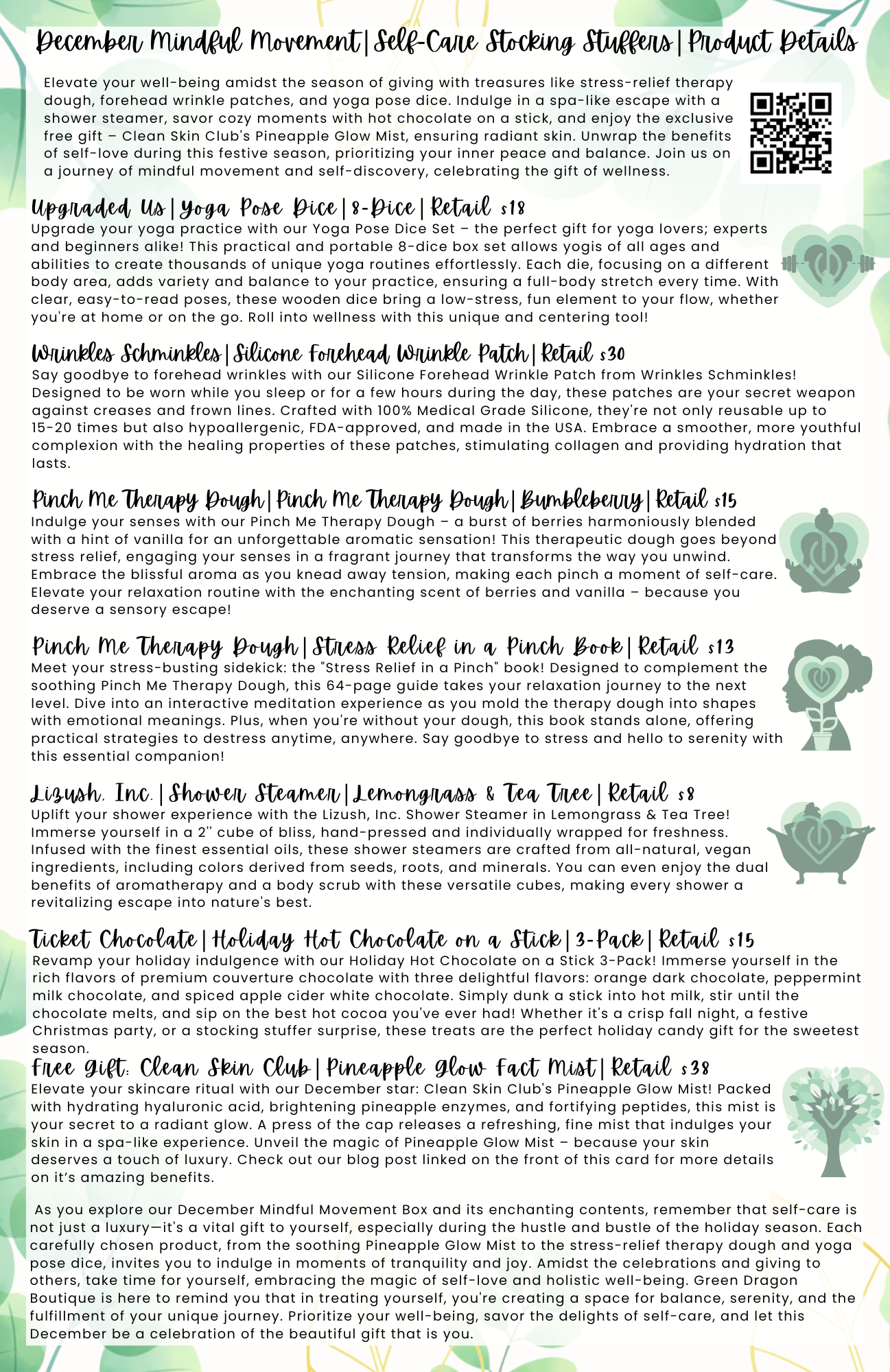 The Mindful Movement | Past Box | December 2023 - Expressly Marketplace