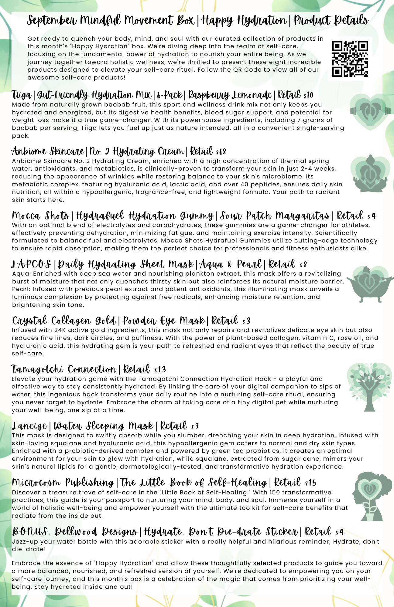 The Mindful Movement | Past Box | September 2023 - Expressly Marketplace