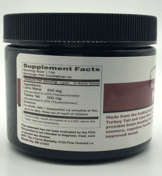 Turkey Tail and Lions Mane Supplement - Expressly Marketplace