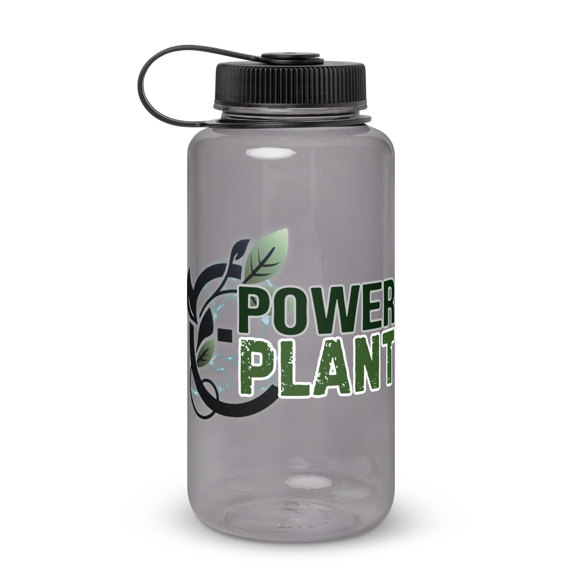 Power Plant Wide mouth plastic water bottle