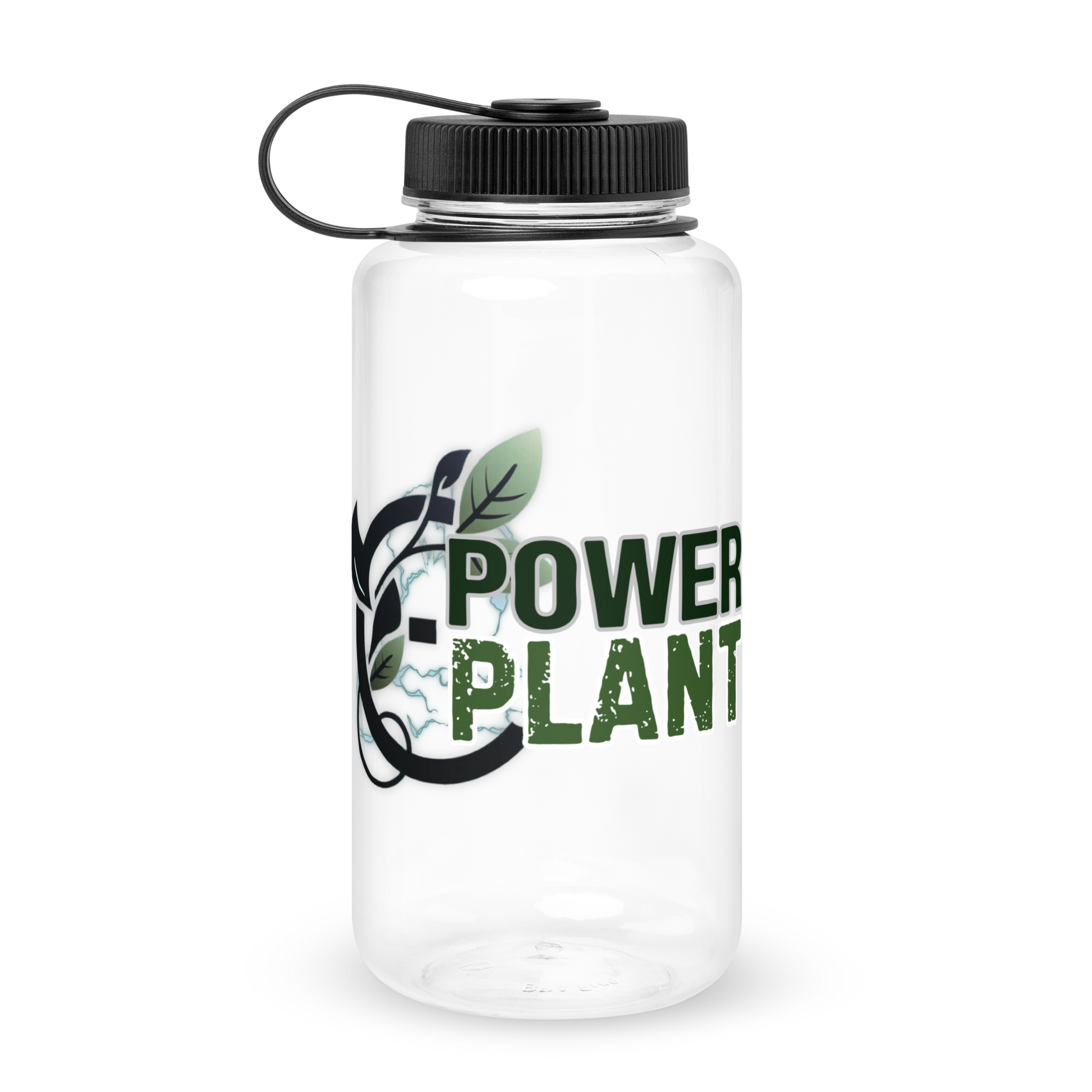 Power Plant Wide mouth plastic water bottle