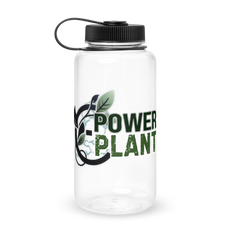 Power Plant Wide mouth plastic water bottle