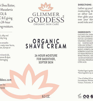 Organic Shave Cream w/Aloe, Coconut Oil & Shea Butter - Expressly Marketplace