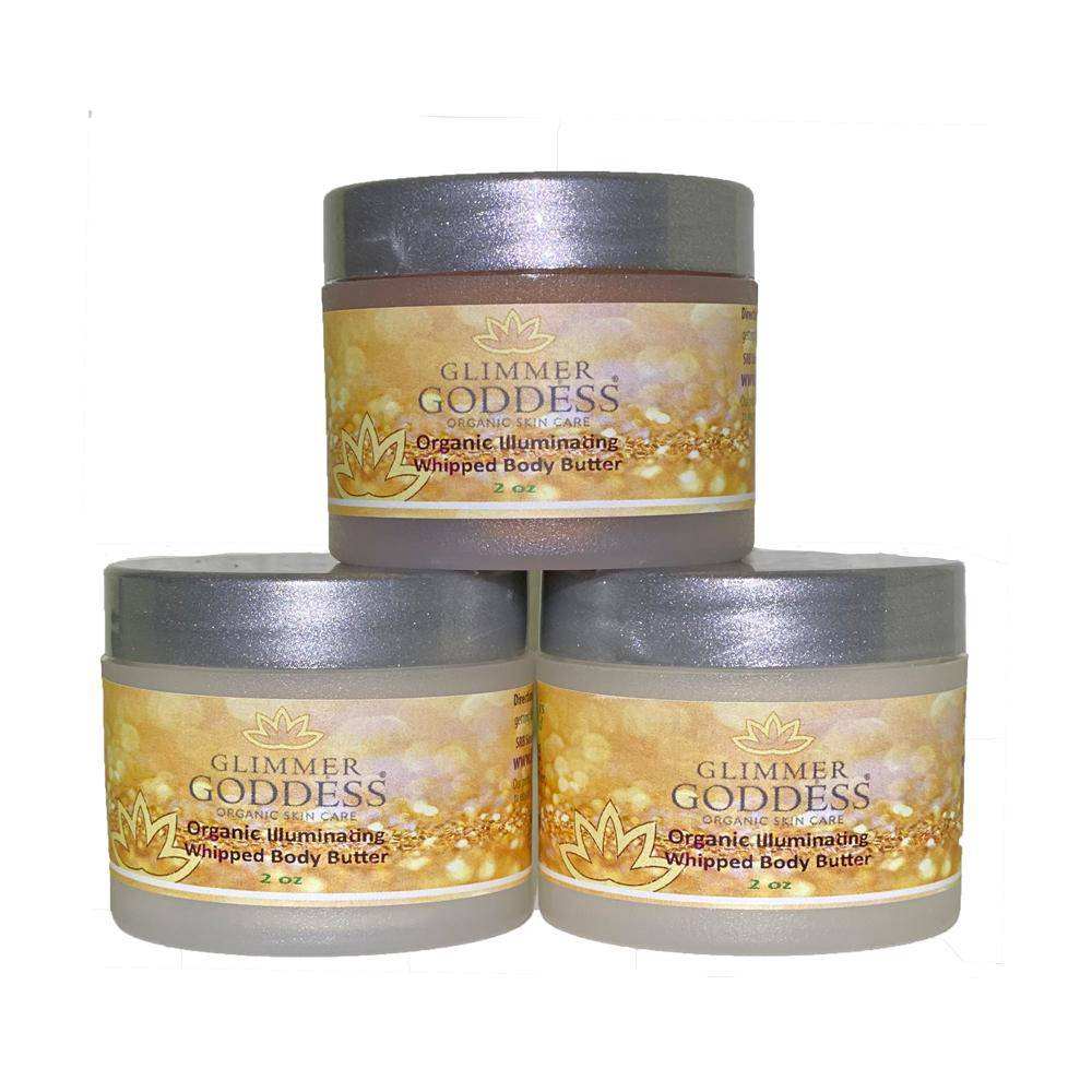 Organic Shimmering Whipped Body Butter Trio - Expressly Marketplace