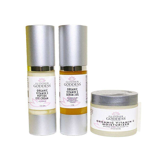 Organic Vitamin C Brighter Skin 3 Step Anti Aging Kit - Expressly Marketplace